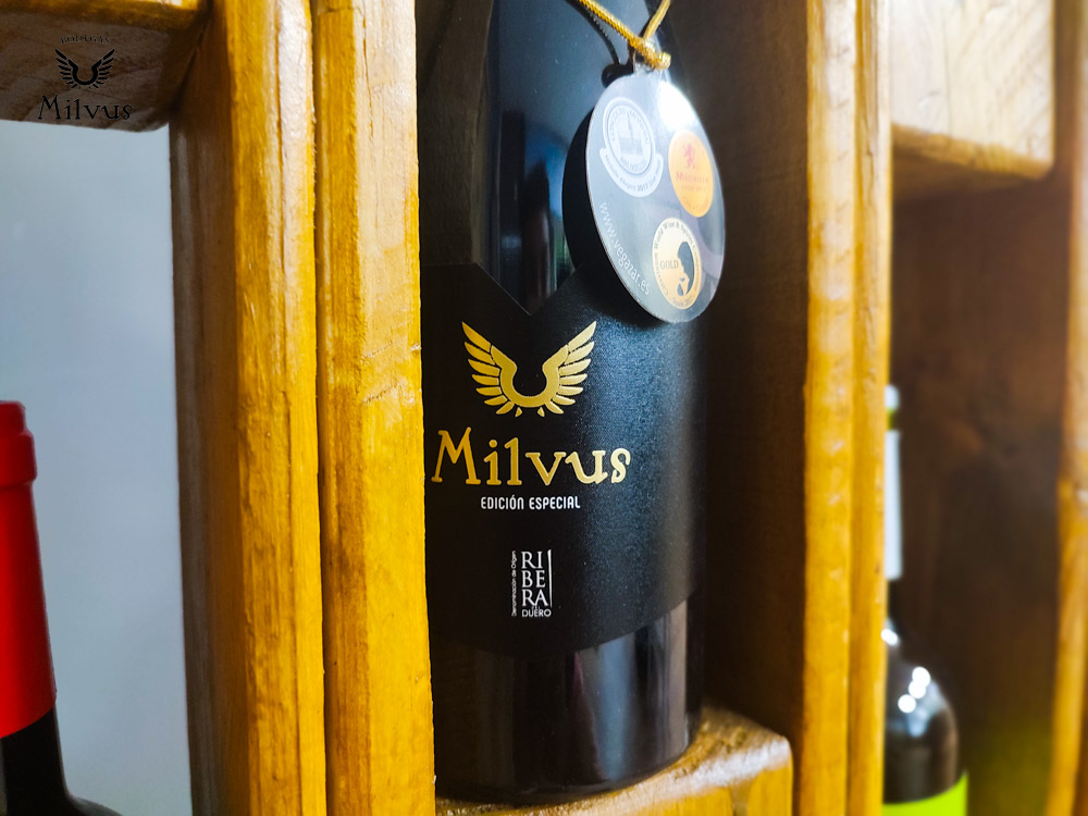 Bodegas Milvus, en el Valle de la Arandilla en la Ribera del Duero