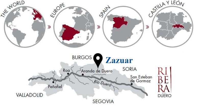Localización de Bodegas MIlvus
