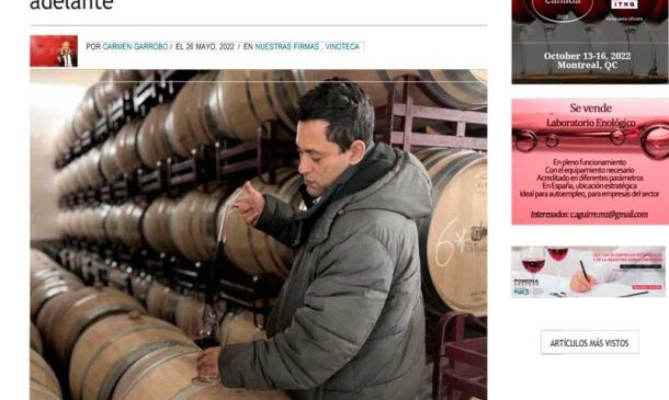 La cooperativa de San Andrés de Zazuar da un paso adelante "La gaceta del vino"